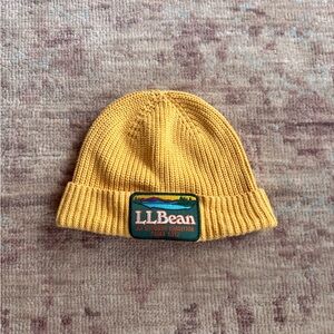 L.L.Bean x Todd Snyder Yellow Knit Beanie
